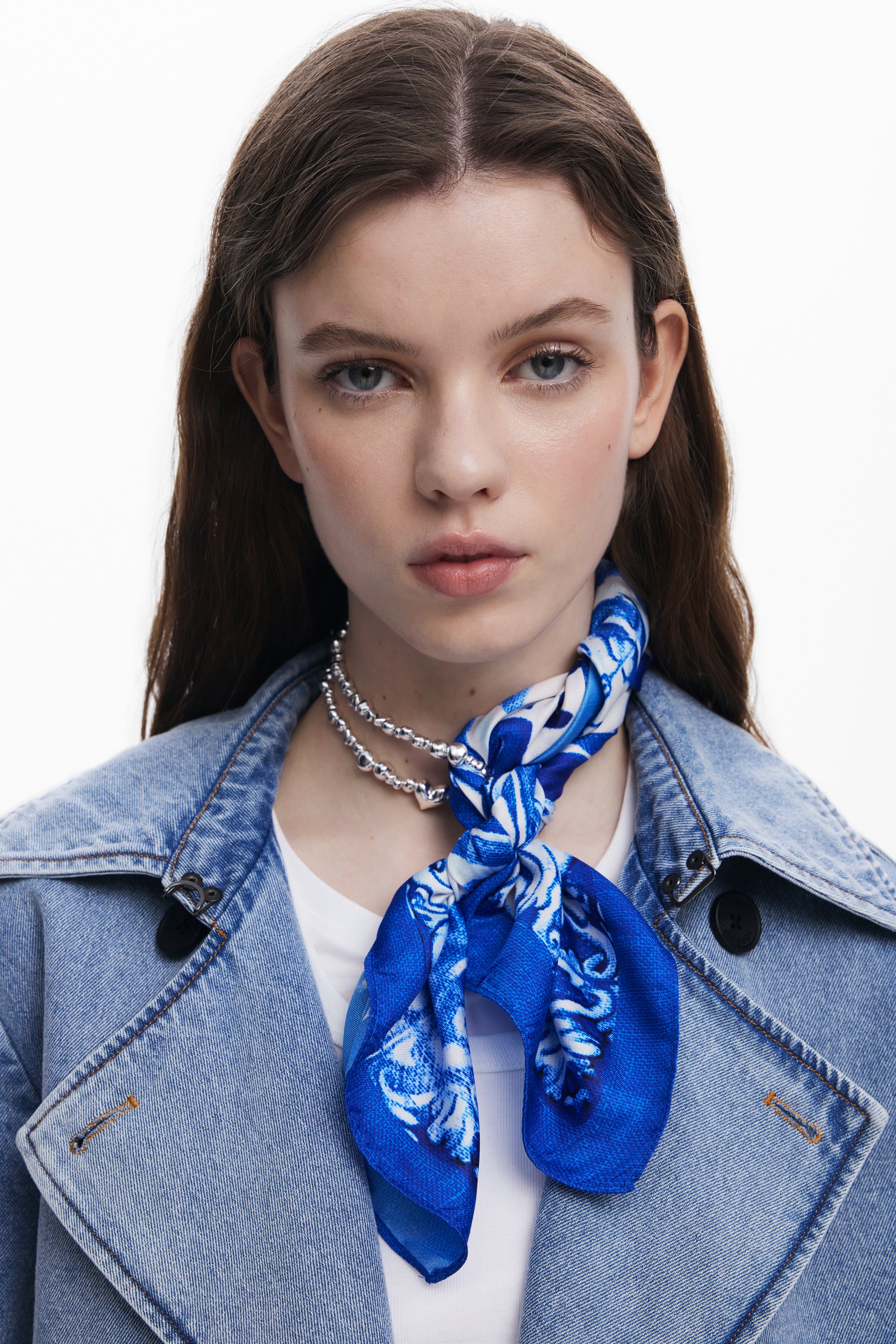 Neck Scarf - Blue