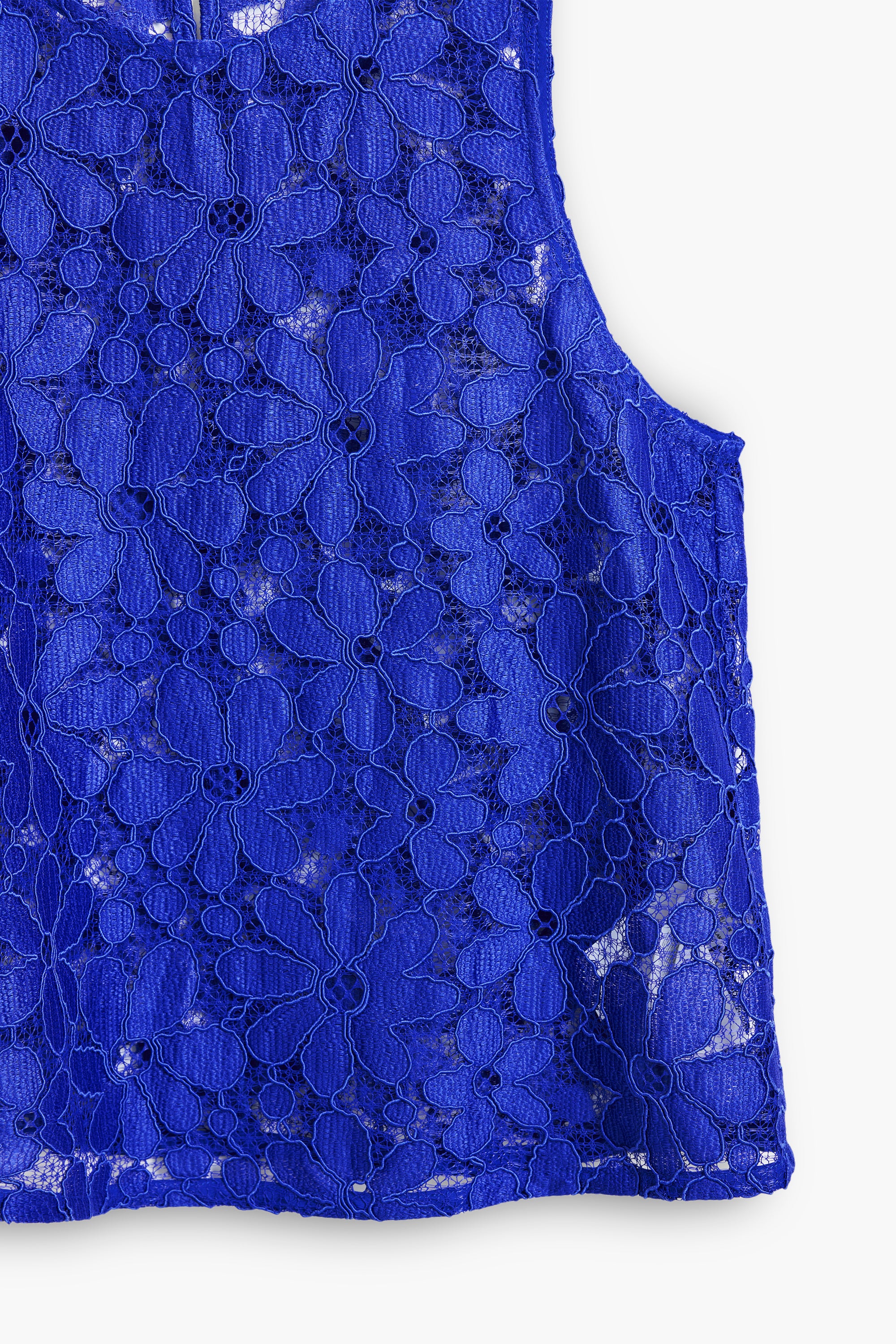 Lace Top - Blue