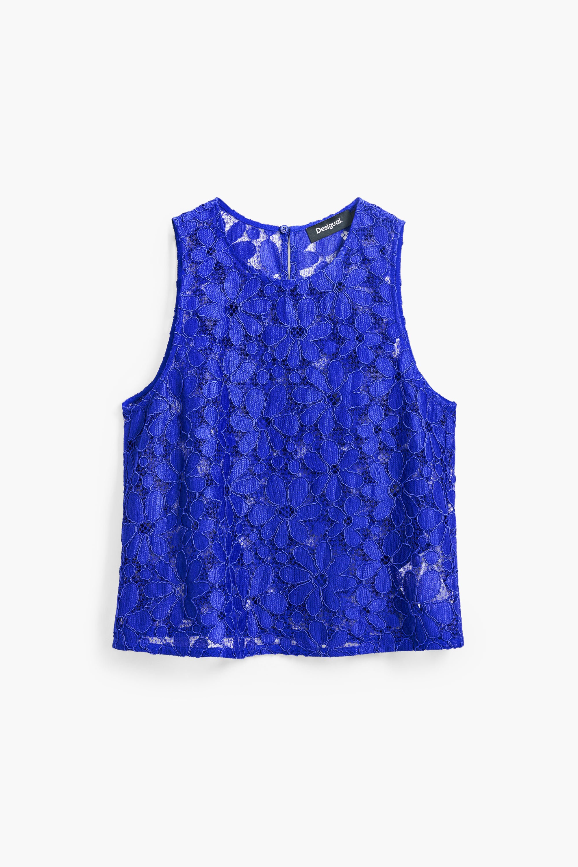 Lace Top - Blue