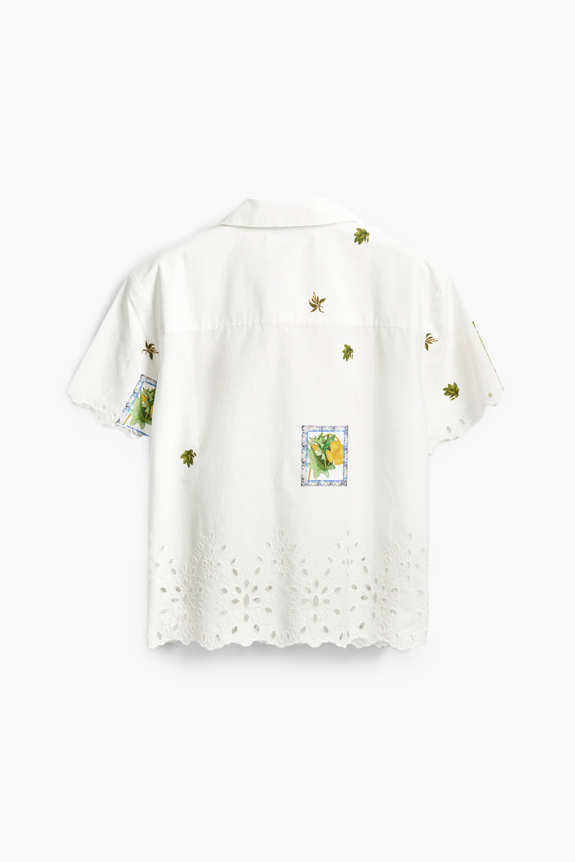 Motif Shirt - White