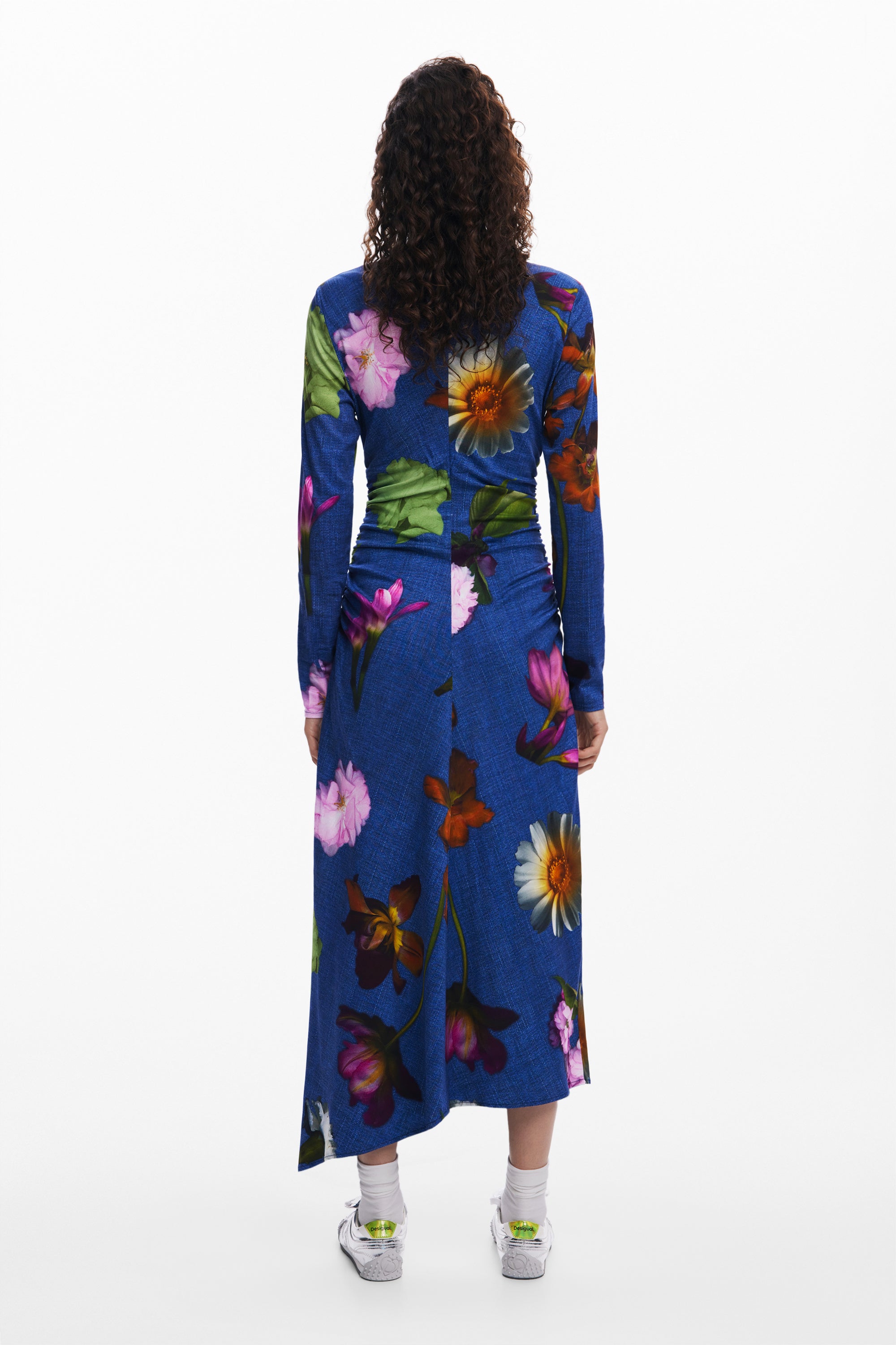 Stretch Dress - Denim Blue