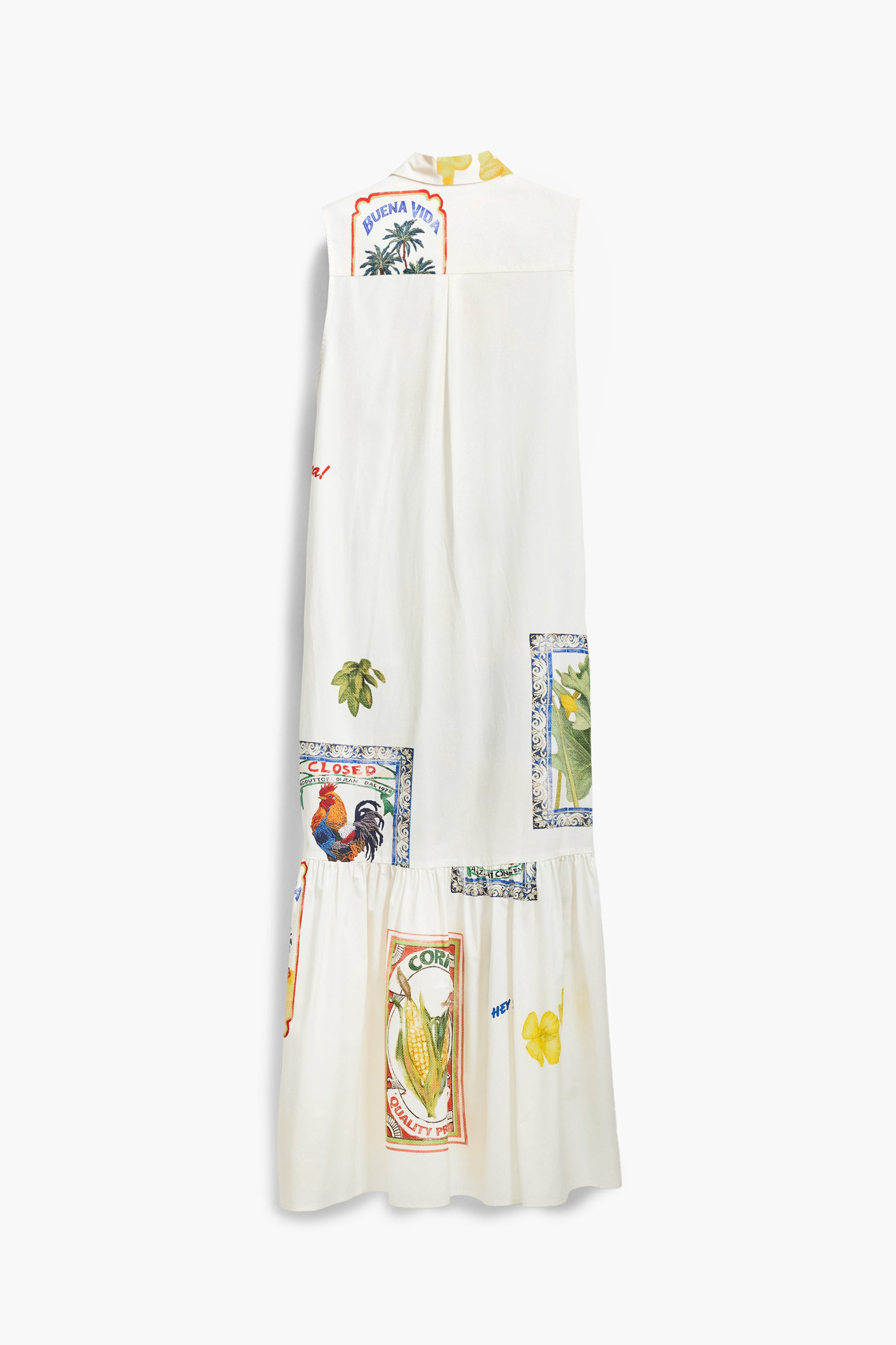 Shirt Dress - White