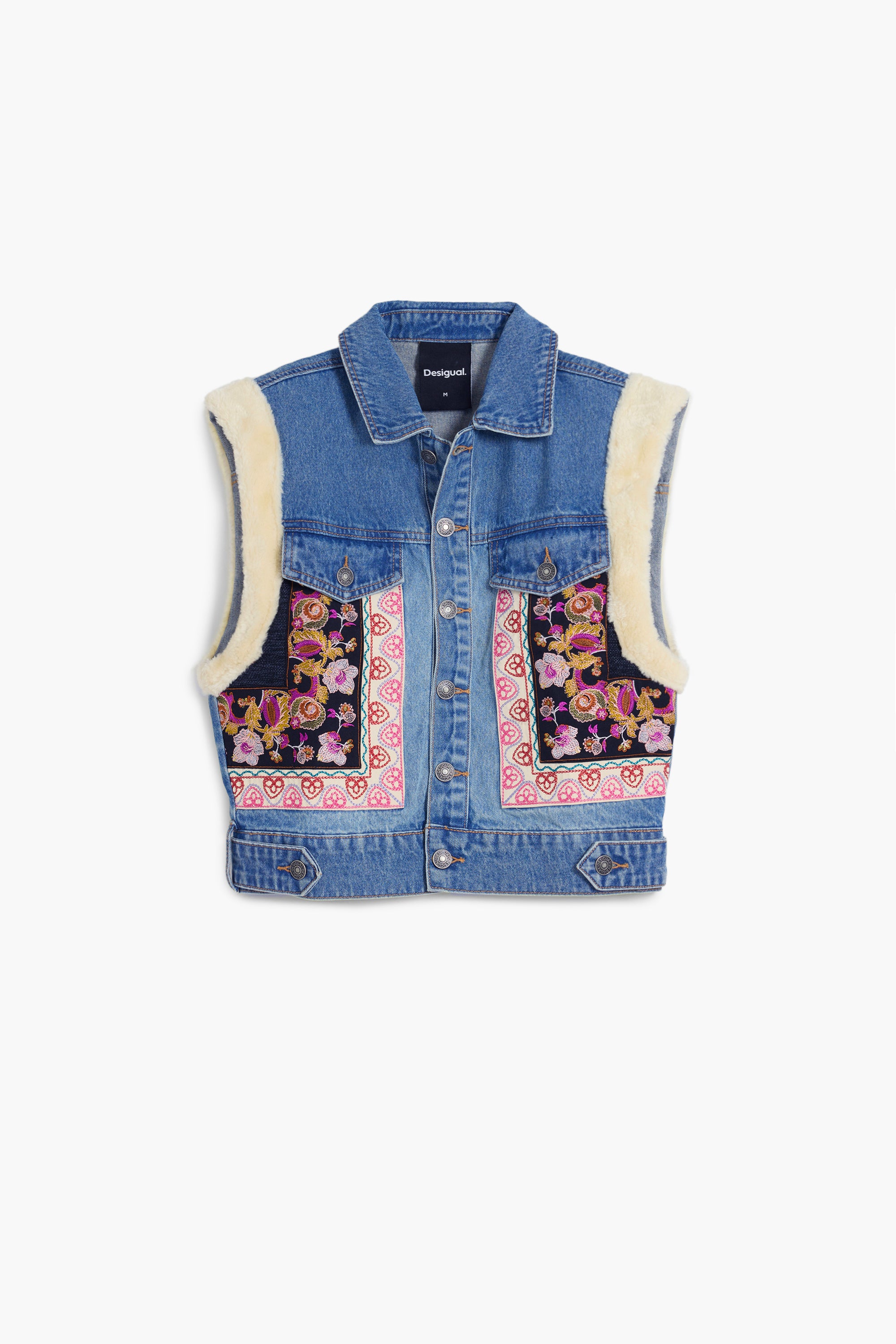 Denim Waistcoat - Multi