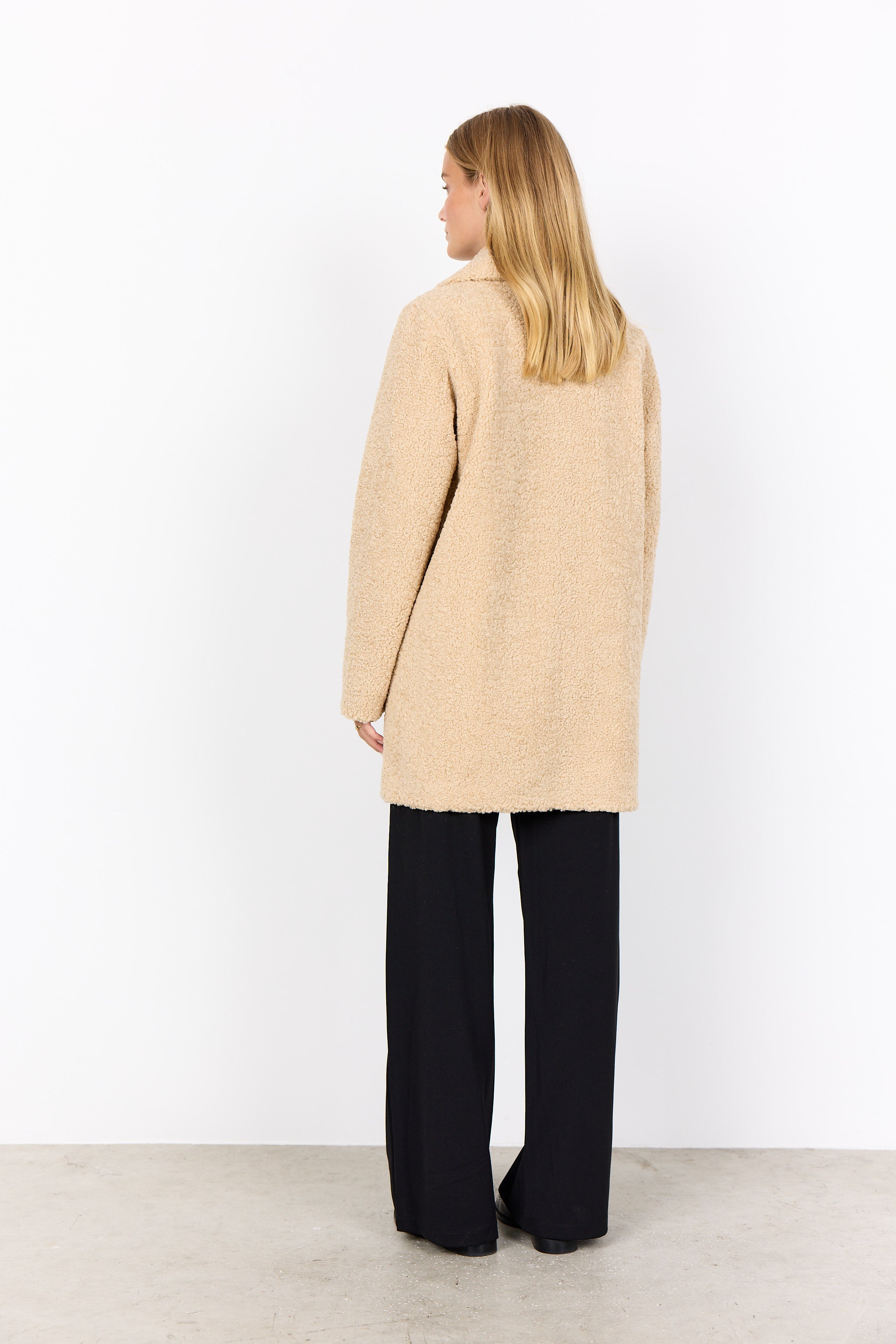 Mukite Teddy Coat - Sand