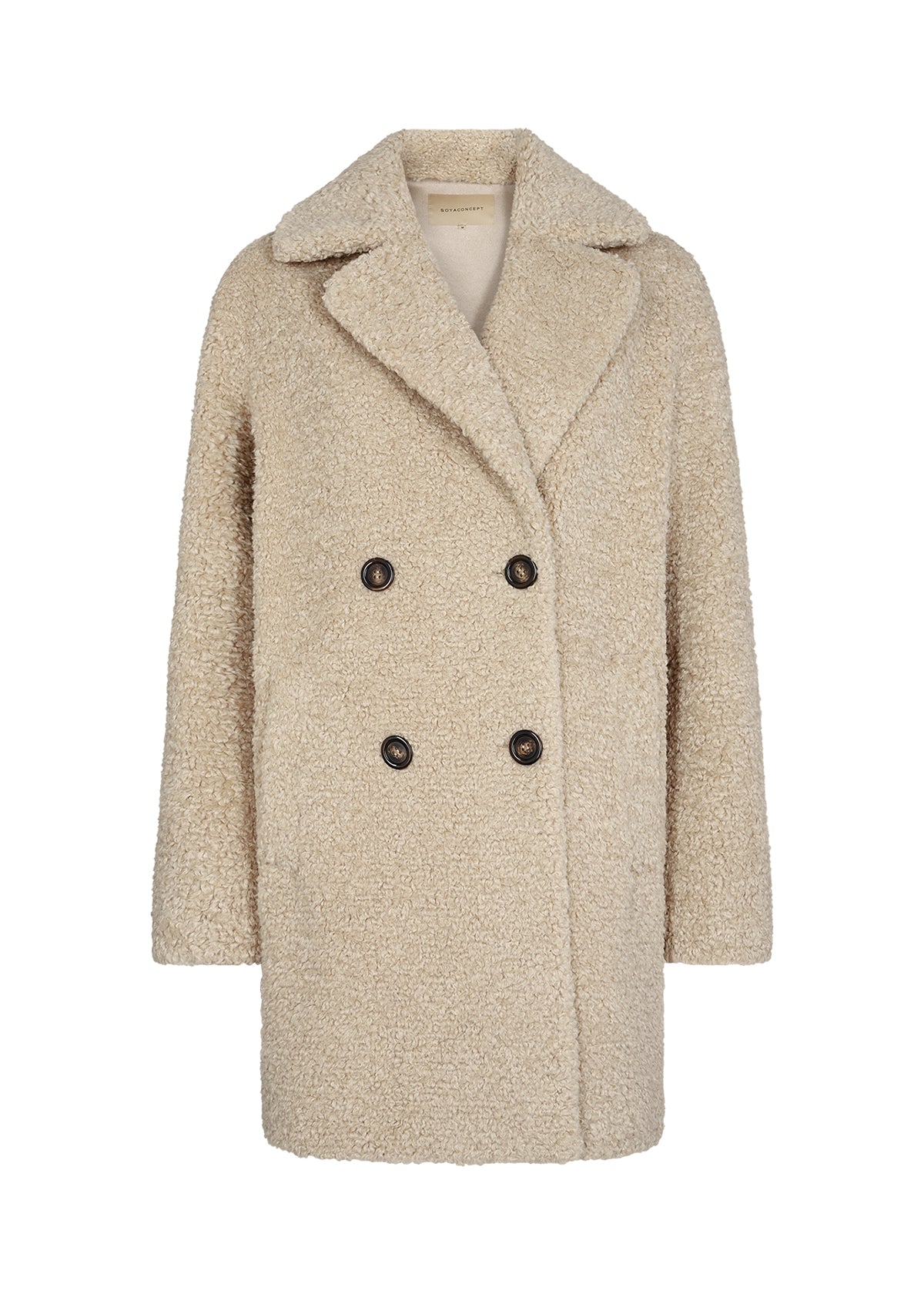 Mukite Teddy Coat - Sand