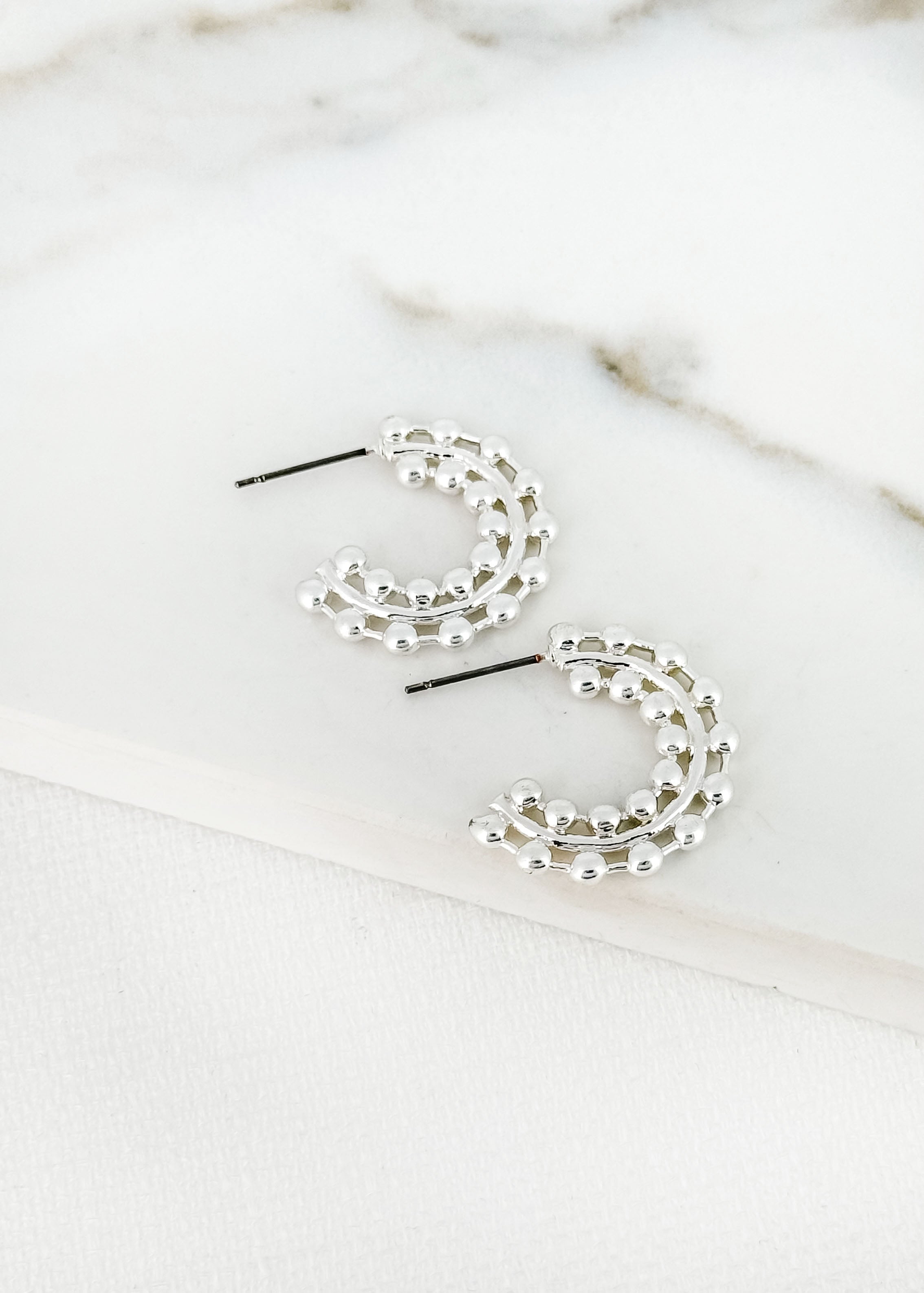 Earrings - Silver
