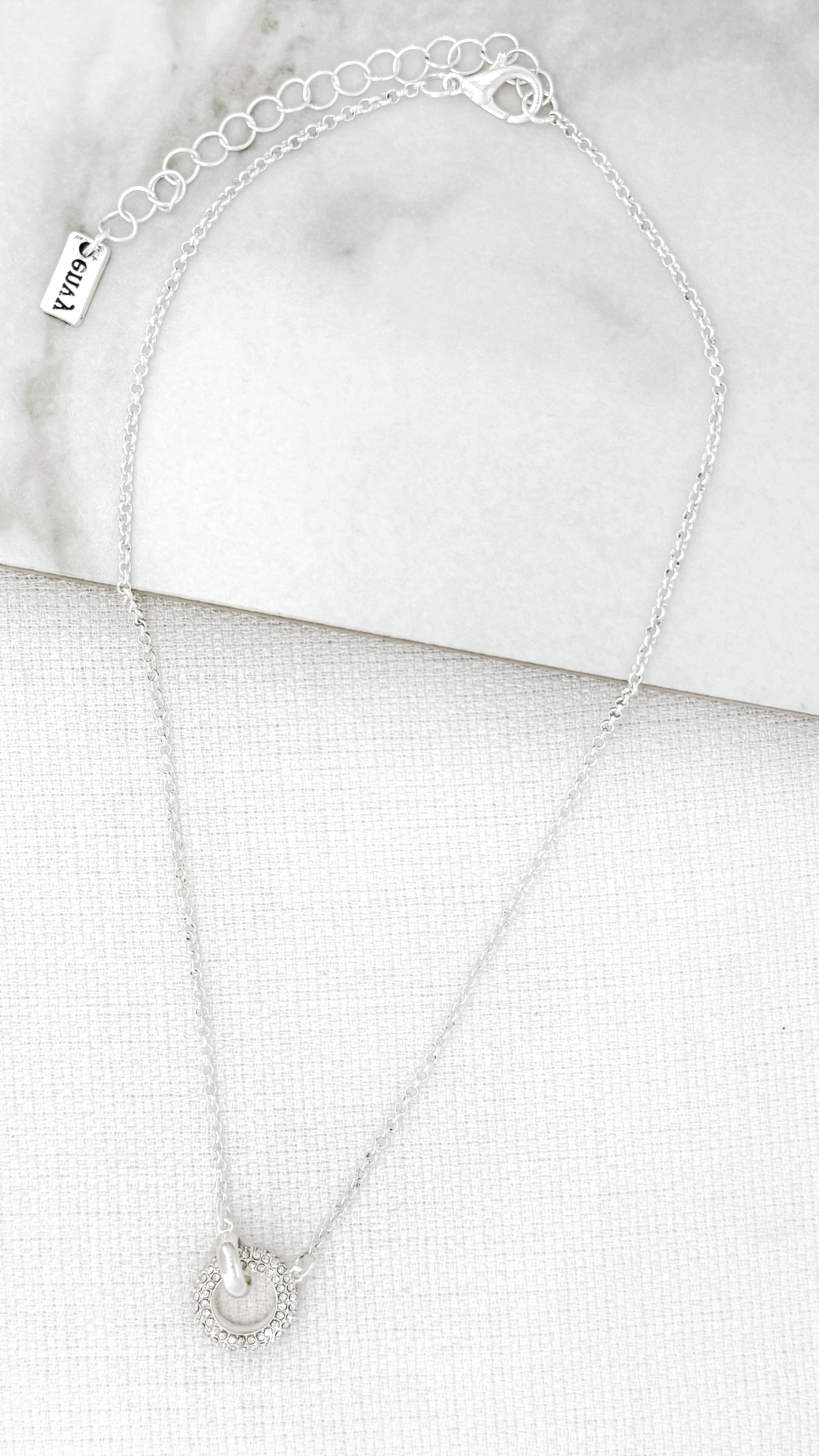 Short Necklace - Silver