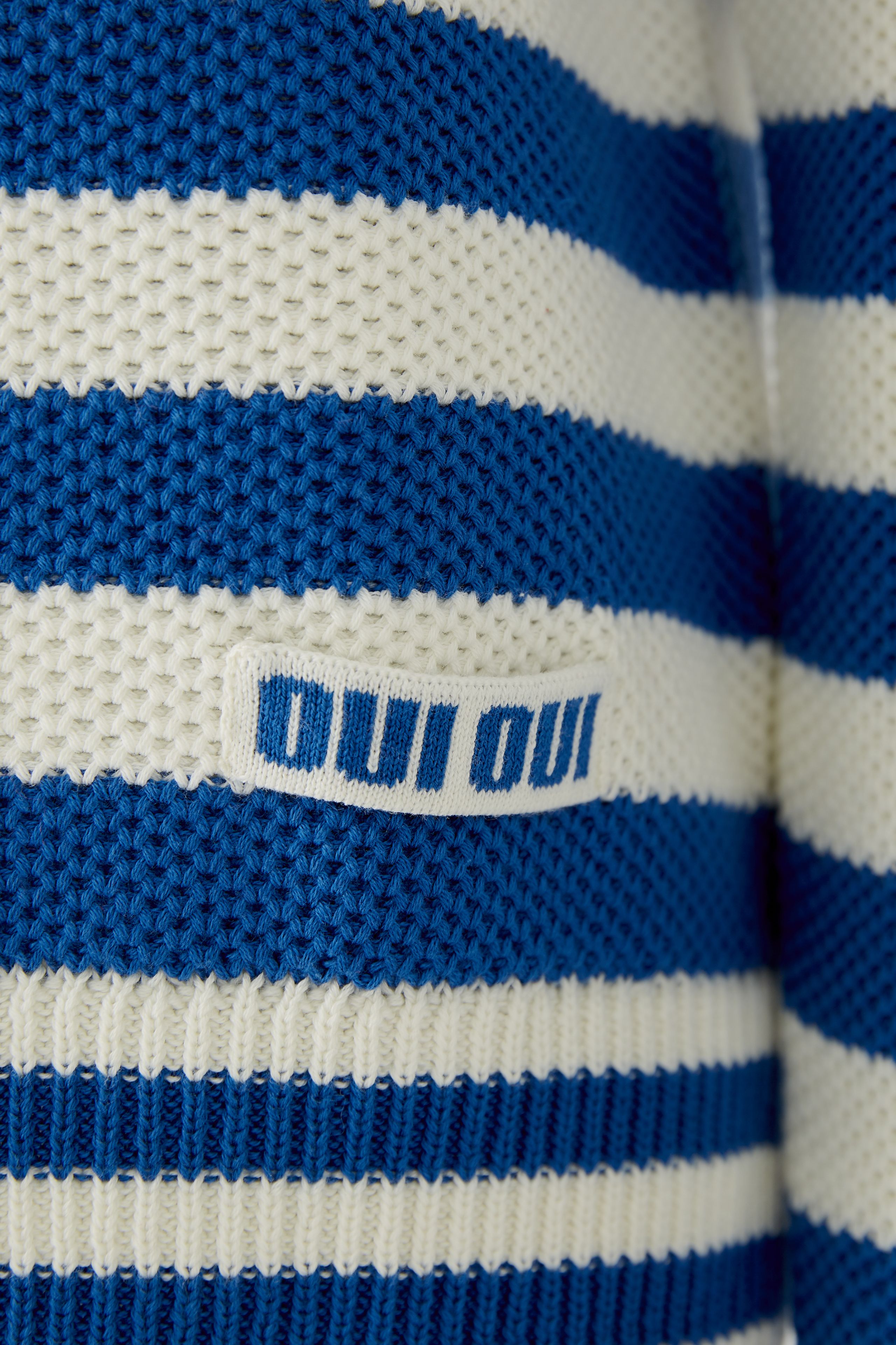 Striped Jumper - Blue/stone