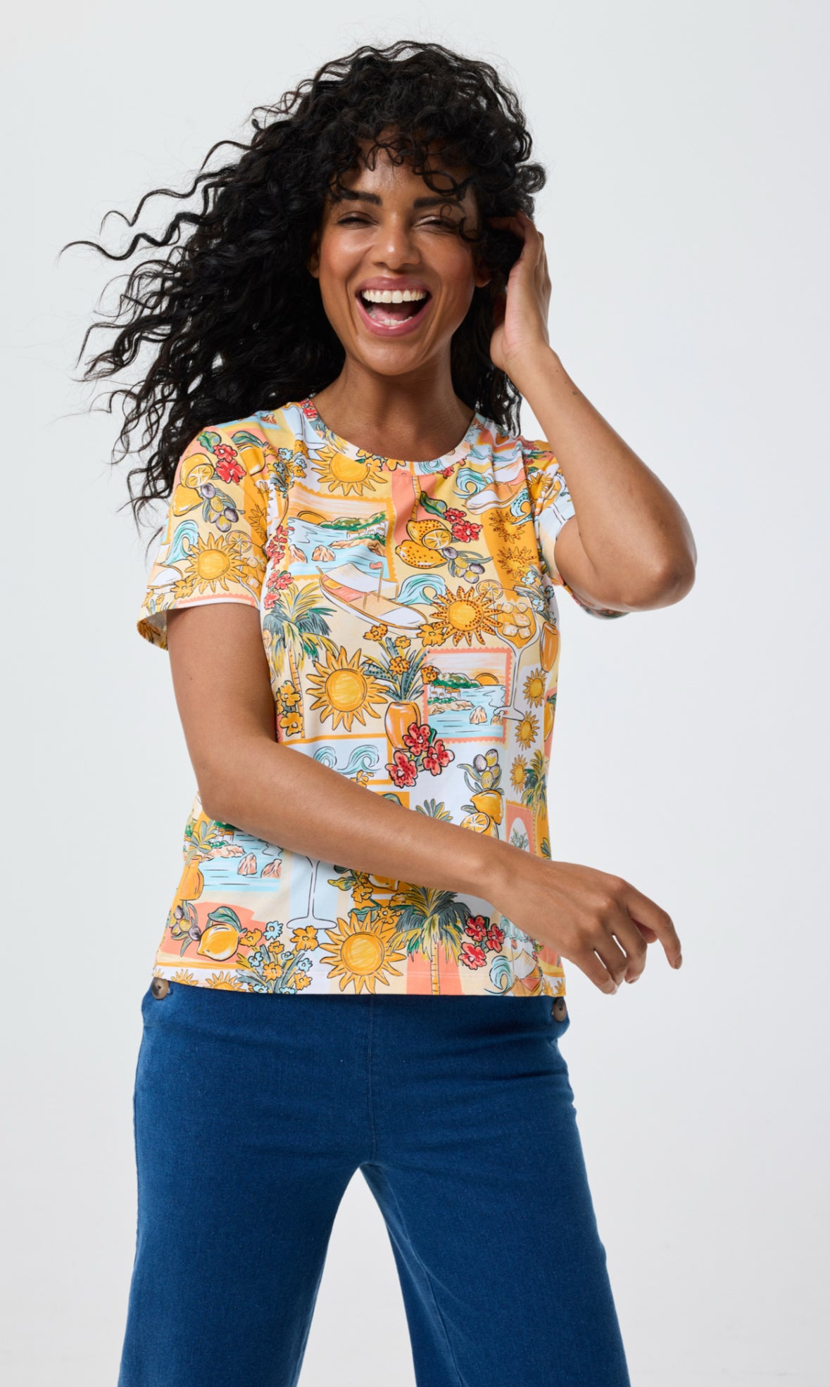 Provence Print T-shirt - Multicolour