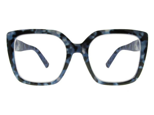 Deirdre Reading Glasses - Blue Tortoiseshell