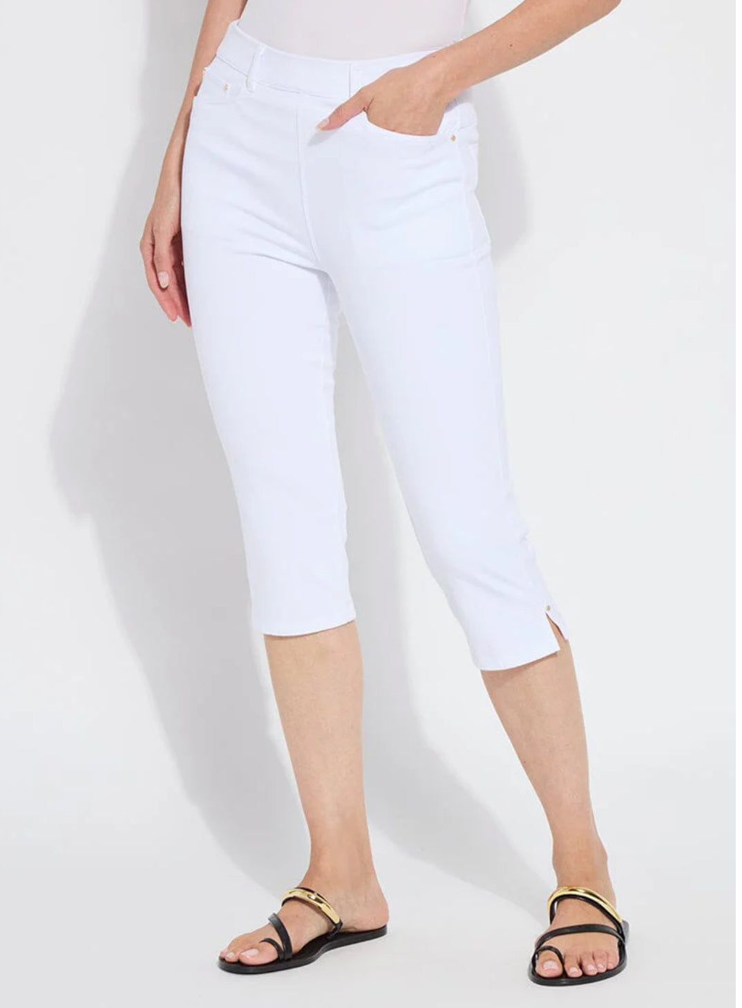 Capri Jean - White