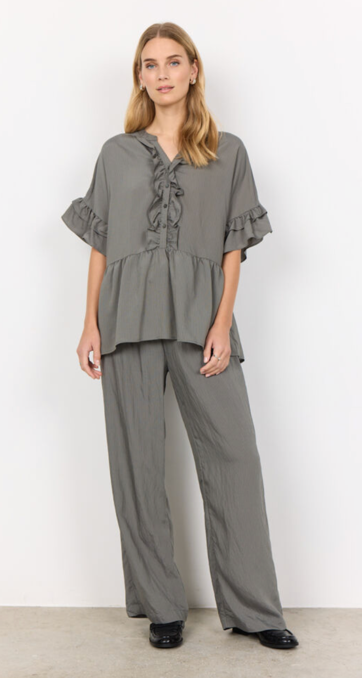 Poy Top - Dusty Green