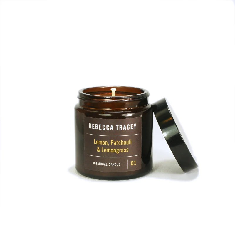 Lemon, Patchouli & Lemongrass Travel Candle