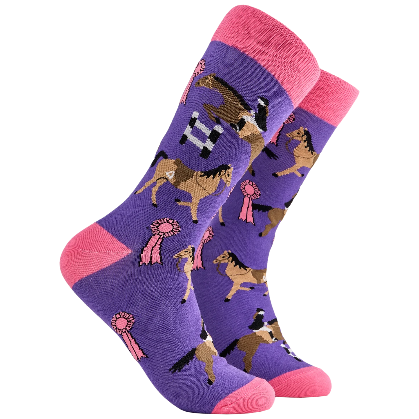 Pony Club Socks - Purple