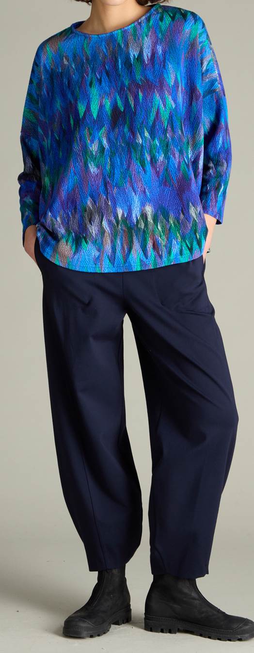 Ponte Bubble Trouser - Midnight