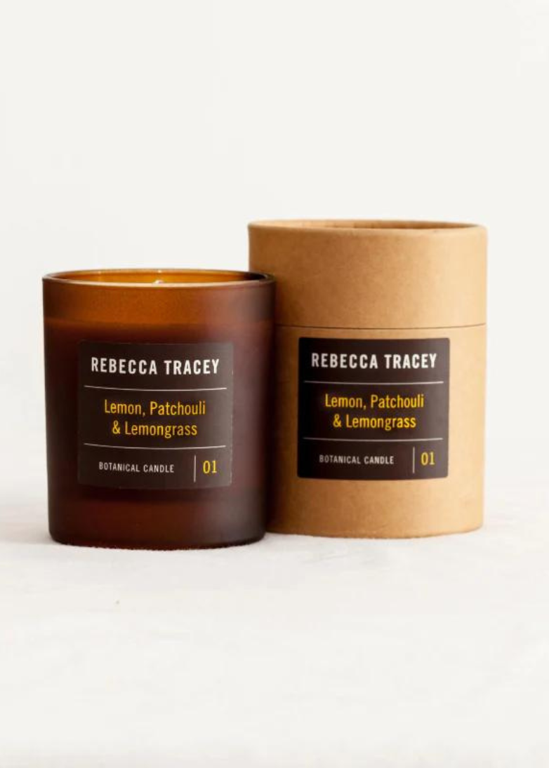 Botanical Candle - Lemon, Patchouli & Lemongrass