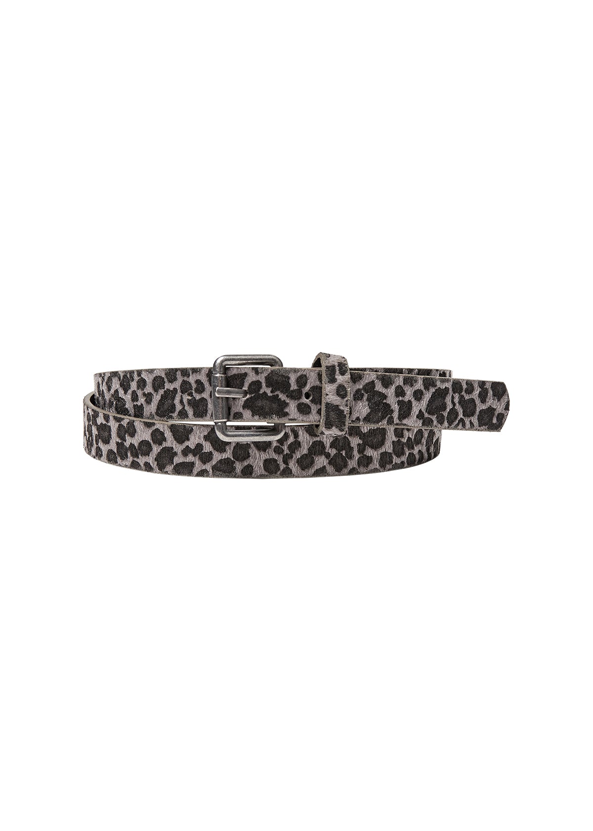 Seyma Animal Print Belt | Grey Mix