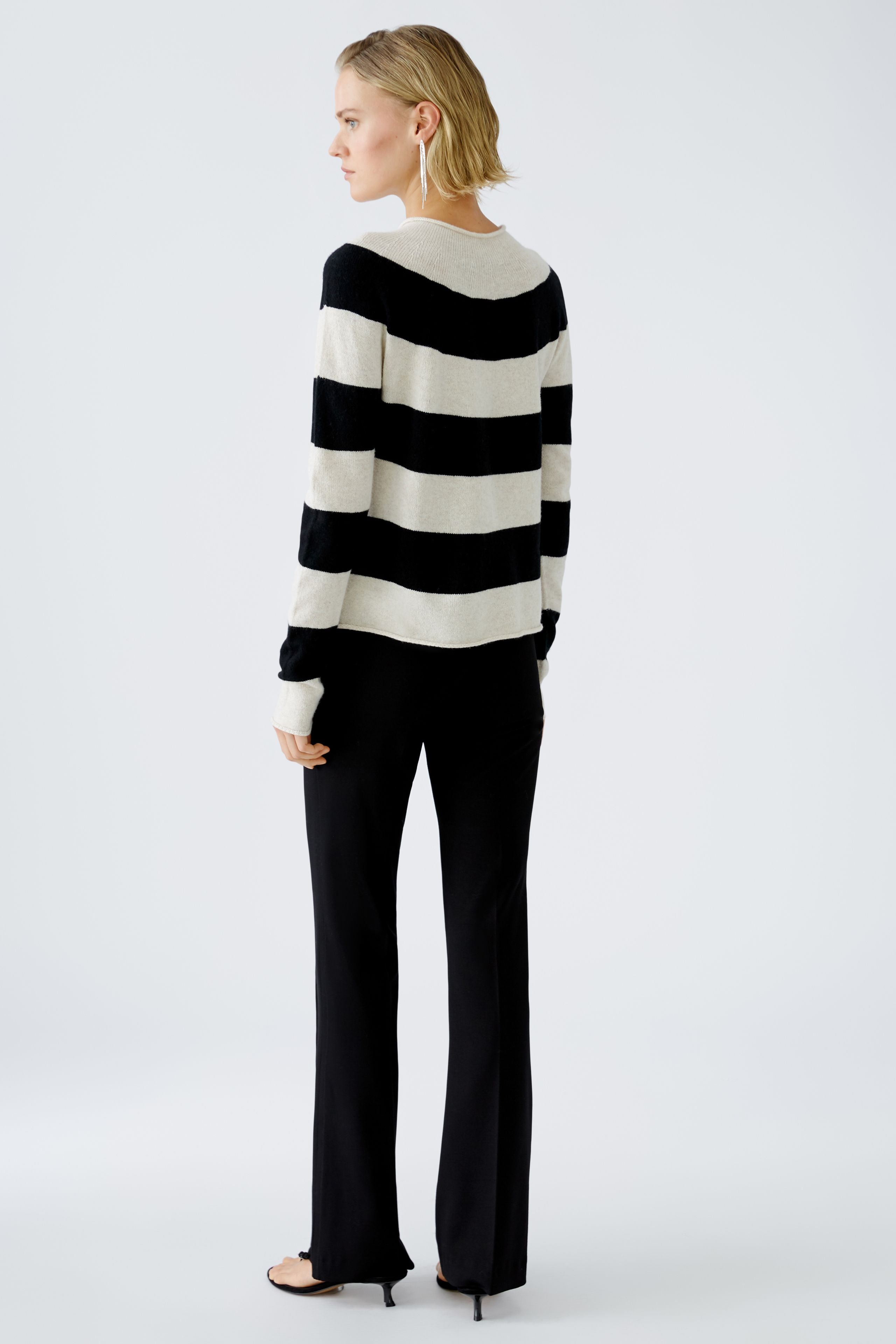 Striped Jumper - Black