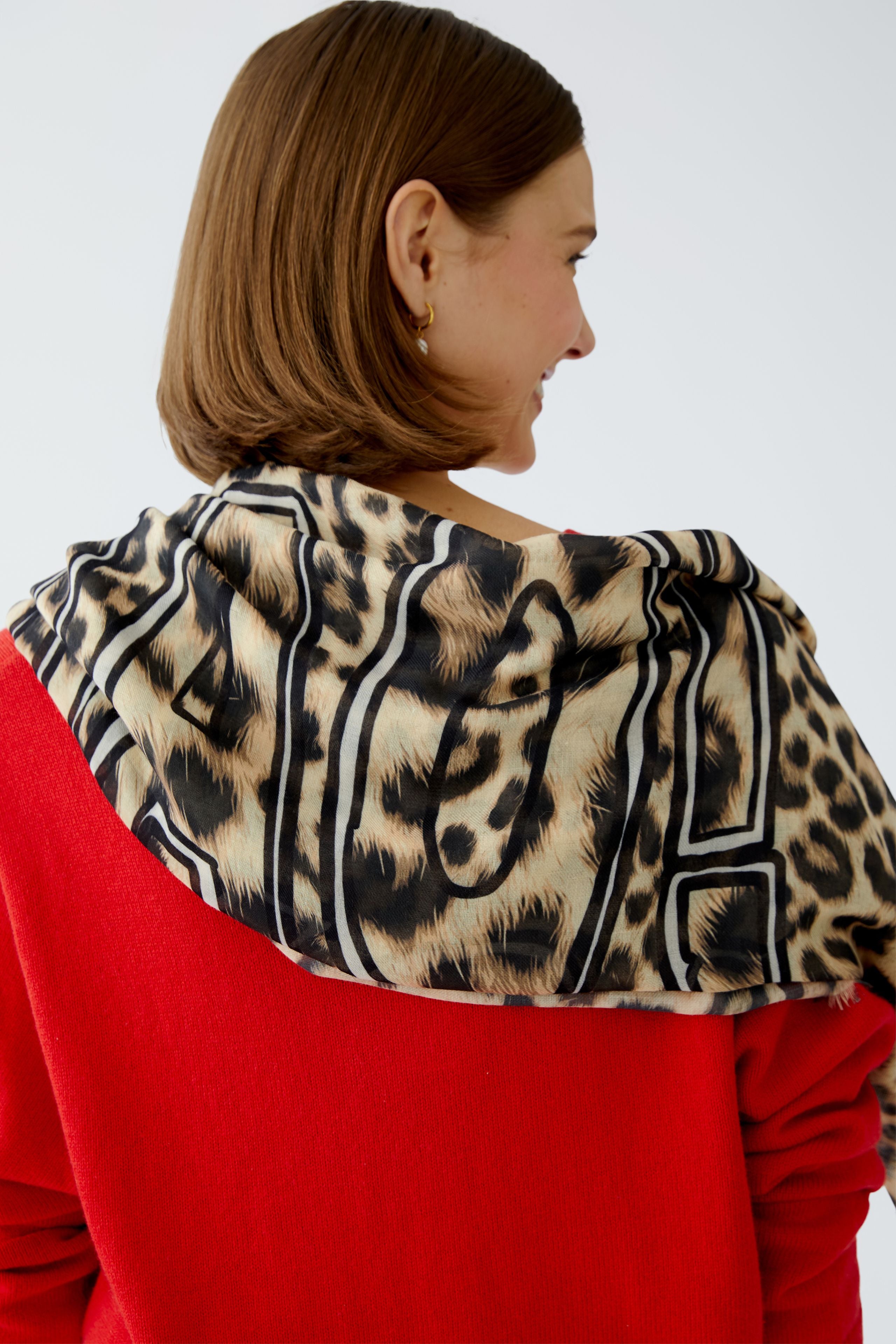 Lightweight Scarf - Leopard Print