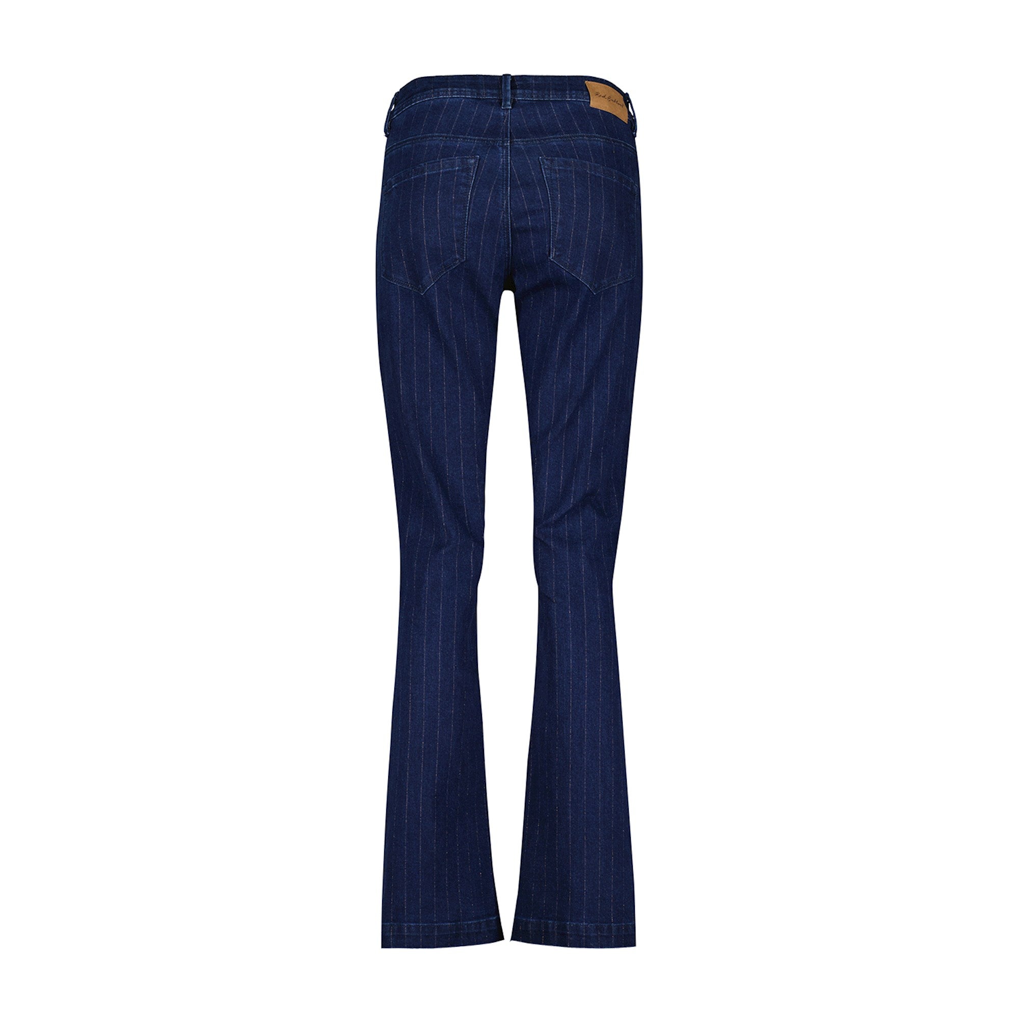 Babette Pinstripe Jeans - Dark Blue